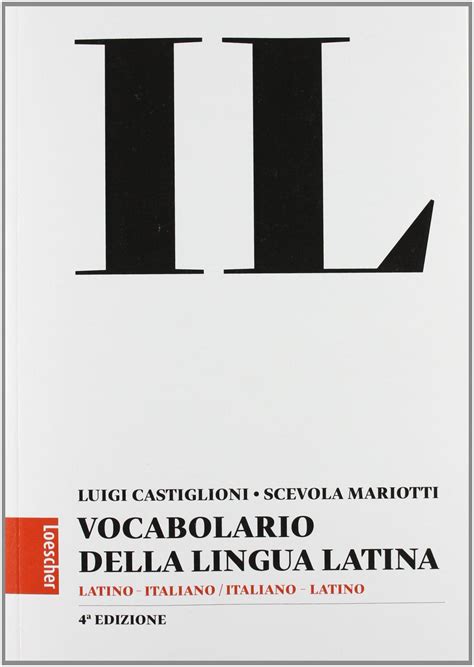 dizionario latino italiano